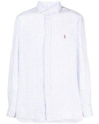 Polo Ralph Lauren Lined Check Print Long Sleeved Shirt