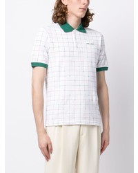 Casablanca Casa Sport Check Pattern Polo Shirt