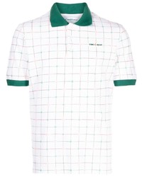 Casablanca Casa Sport Check Pattern Polo Shirt