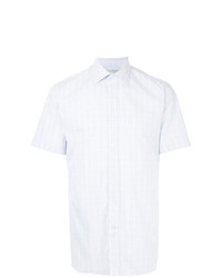Gieves & Hawkes Short Sleeve Checked Shirt