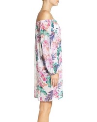 Tommy Bahama Orchid Canopy Off The Shoulder Cover Up Tunic