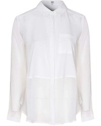 Alice & You White Sheer Blouse