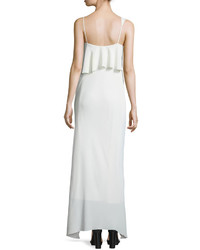 Elizabeth and James Ellie Chiffon Popover Gown Ivory