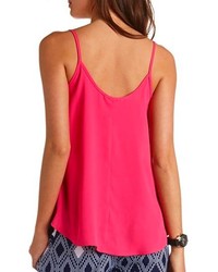 Charlotte Russe Strappy Swing Tank Top