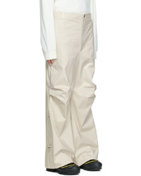 Moncler Genius 2 Moncler 1952 Off White Loose Trousers