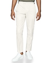 Reiss Cologne Slim Fit Cotton Blend Pants In Stone At Nordstrom