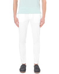 Hugo Boss Leisure Slim Fit Tapered Stretch Cotton Trousers
