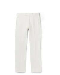 Anderson & Sheppard Linen Trousers