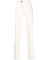 Canali Mid Rise Cotton Chino Trousers