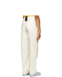 AFFIX Off White Advance Trousers