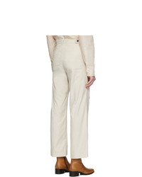 LHomme Rouge Off White Gender Trousers