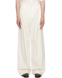 The Row Off White Umberto Trousers