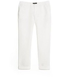 Mango Outlet Linen Blend Chino Trousers