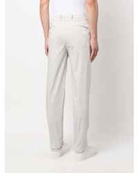 Boglioli Pleat Detailing Cotton Chino Trousers
