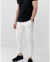 Burton Menswear Skinny Chinos In White