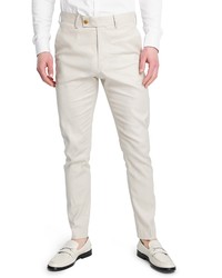 ASOS DESIGN Skinny Fit Trousers In Nude At Nordstrom