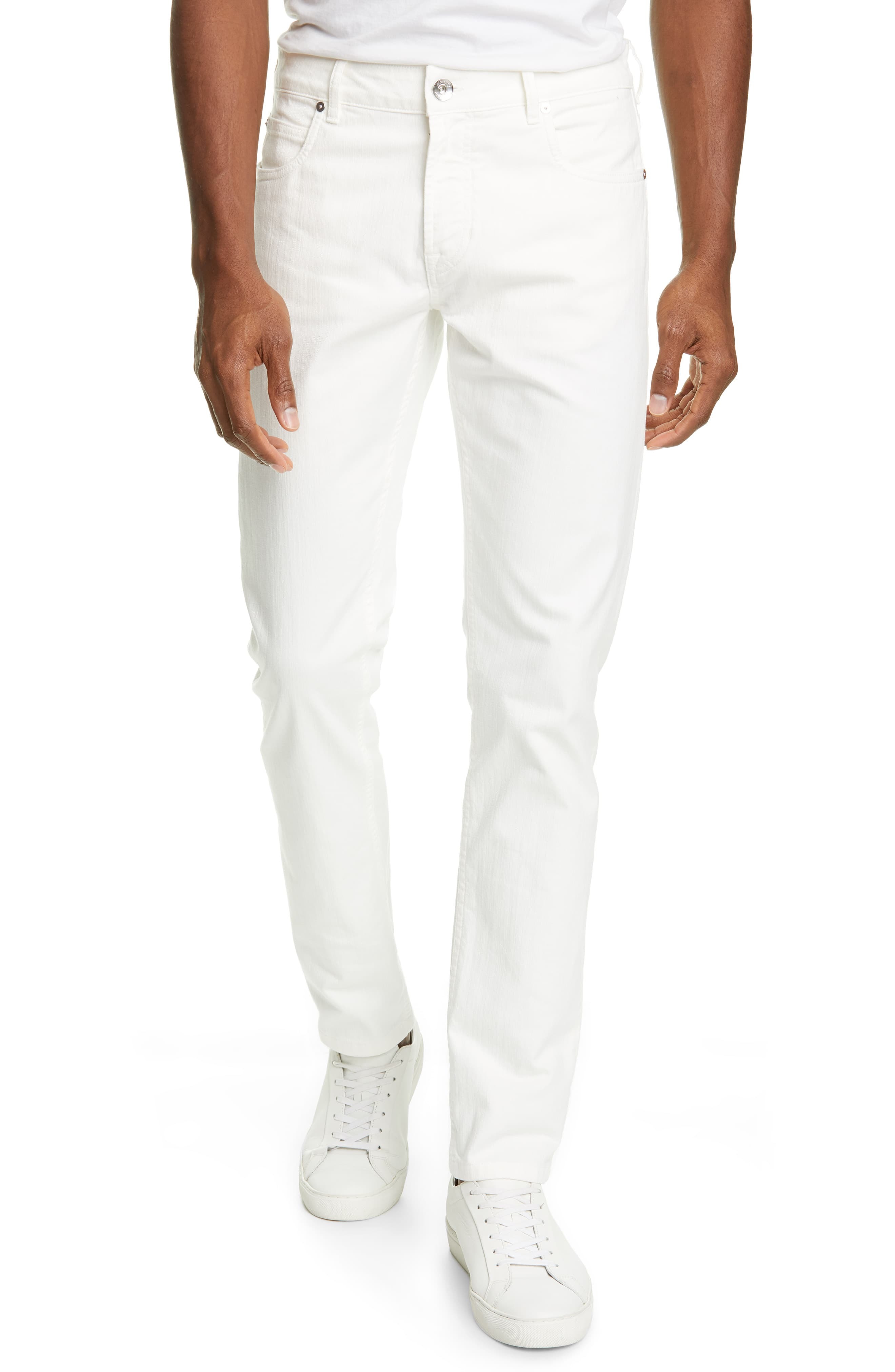Eleventy Slim Fit Stretch Cotton Five Pocket Pants, $158 | Nordstrom ...