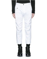 DSQUARED2 Tizzy Cropped Cotton Chinos
