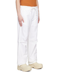 DARKPARK White Jordan Trousers