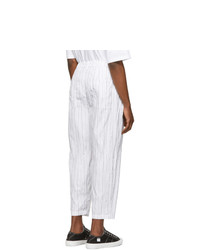 3.1 Phillip Lim White Relaxed Pleated Trousers