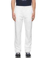 Polo Ralph Lauren White Stretch Twill Trousers