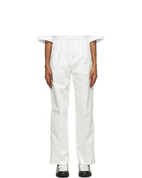 Valentino White Trousers