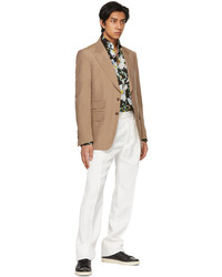 Tom Ford White Viscose Twill Trousers