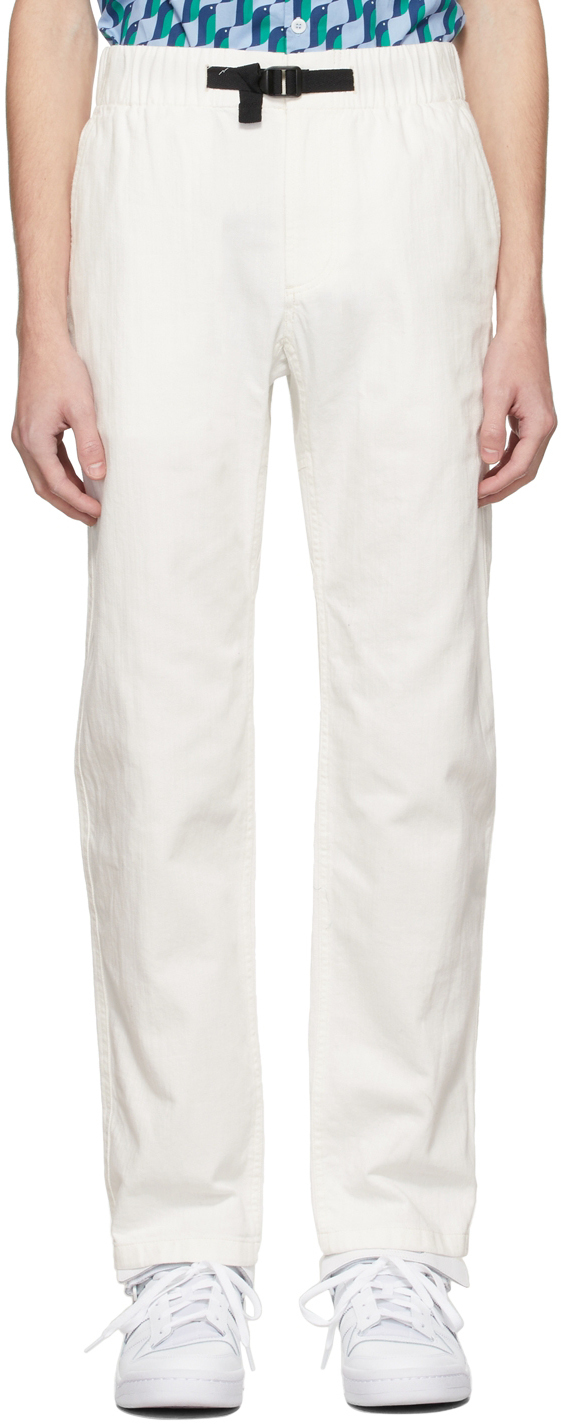 A.P.C. White Youri Trousers, $245 | SSENSE | Lookastic