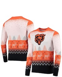 FOCO White Chicago Bears Big Ugly Pullover Sweater At Nordstrom