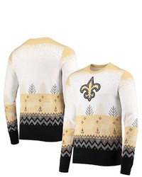 FOCO White New Orleans Saints Big Ugly Pullover Sweater At Nordstrom