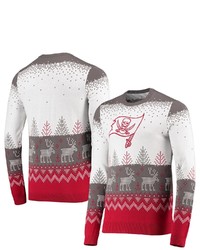 FOCO White Tampa Bay Buccaneers Big Ugly Pullover Sweater At Nordstrom