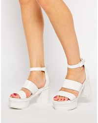 Asos Collection Half Truth Heeled Sandals