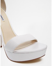 Windsor Smith Malibu Leather High Heeled Barely There Sandals
