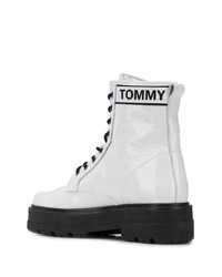 Tommy Jeans Leather Ankle Boots