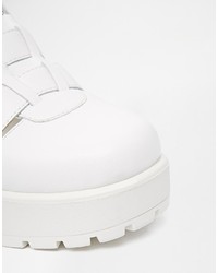 Vagabond Dioon White Gladiator Heeled Shoes
