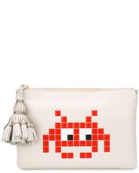 Anya Hindmarch Space Invaders Clutch