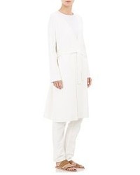 The Row Carco Belted Coat White
