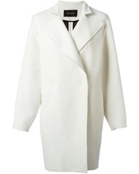 Cédric Charlier Cedric Charlier Unfinished Edges Oversized Coat