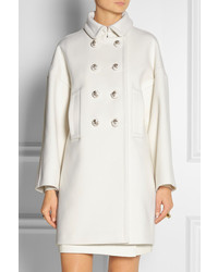 Emilio Pucci Double Breasted Wool And Cashmere Blend Coat