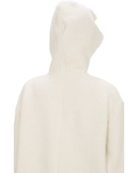 Etoile Isabel Marant Isabel Marant Toile Damien Hooded Blanket Coat White