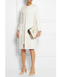 Mulberry Lizzie Calf Hair And Leather Coat