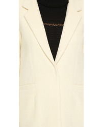 Michelle Mason Single Breasted Maxi Coat