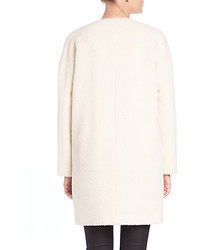 Eileen Fisher Plush Cocoon Coat