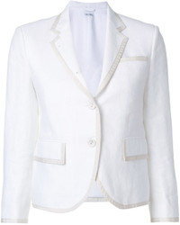 Thom Browne Tennis Collection Grosgrain Tipped Single Breasted Sport Coat