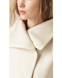 Burberry Virgin Wool Wrap Coat