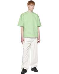 032c Off White Cotton Trousers