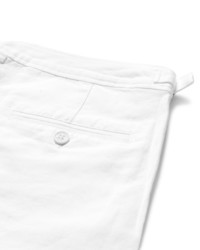 Orlebar Brown Bulldog Slim Fit Linen And Cotton Blend Shorts