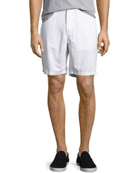 Michael Kors Michl Kors Tailored Cotton Chino Shorts White
