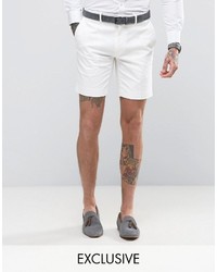 ONLY & SONS Skinny Shorts In Cotton Sateen