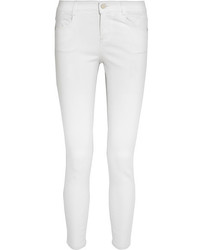 Stella McCartney Mid Rise Skinny Jeans White
